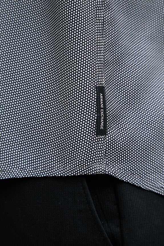 Armani Exchange pánska košeľa z viskózy XM002320.AF13235 tmavomodrá