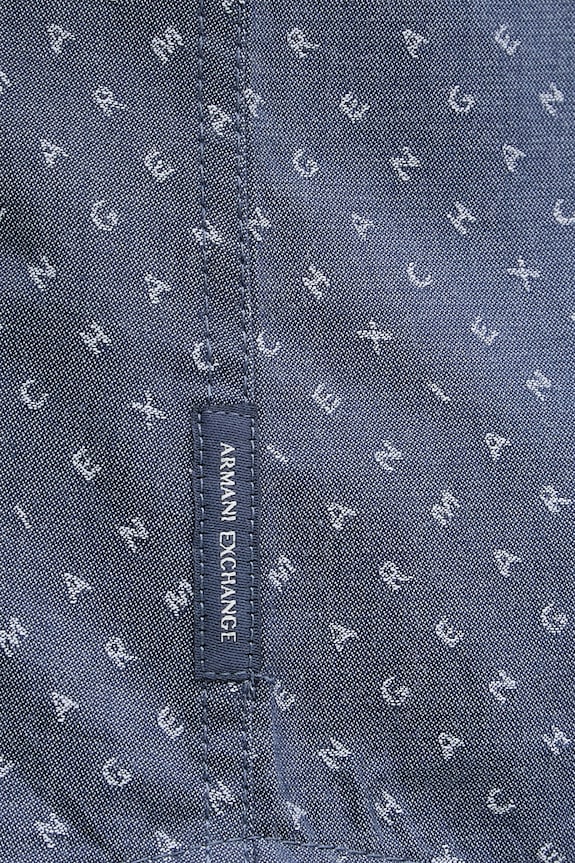 Armani Exchange koszula męska bawełniana XM002739.AF24681 niebieski
