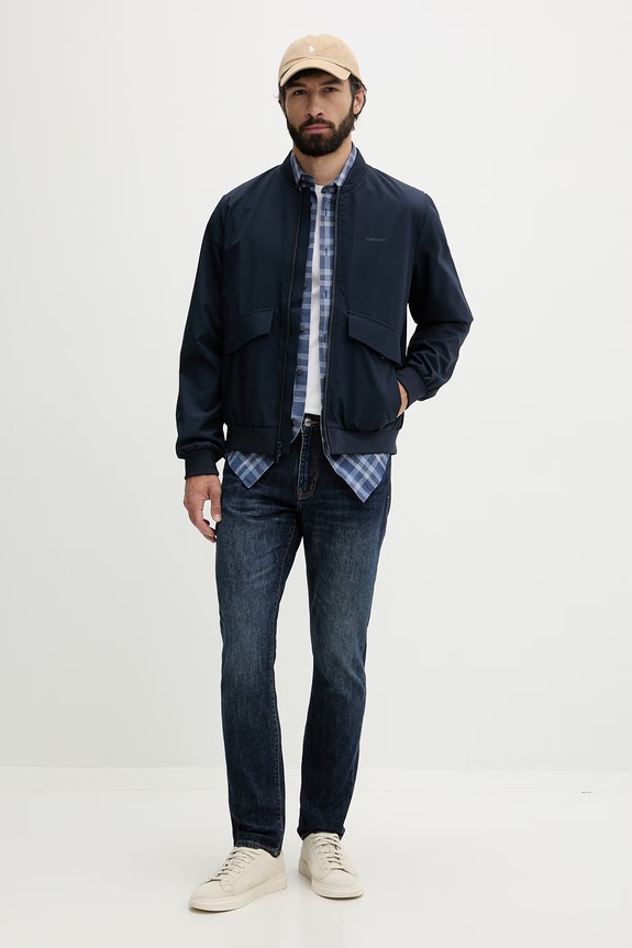 Armani Exchange рубашка мужская хлопковая XM002746.AF22860 голубой SS26