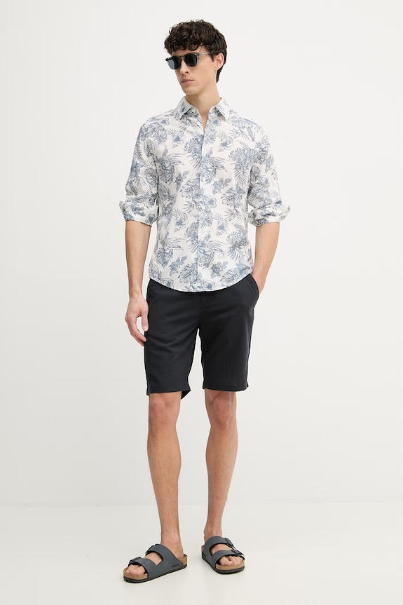 Joop! cămașă pentru bărbați, din bumbac 30102536 albastru SS26