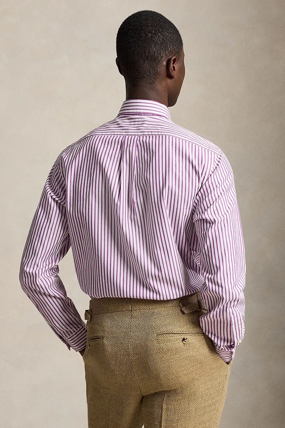 Polo Ralph Lauren WASHED BROADCLOTH-WVN-SHIRT πουκάμισο βαμβακερό Ανδρικό 710B15595004 λευκό SS26