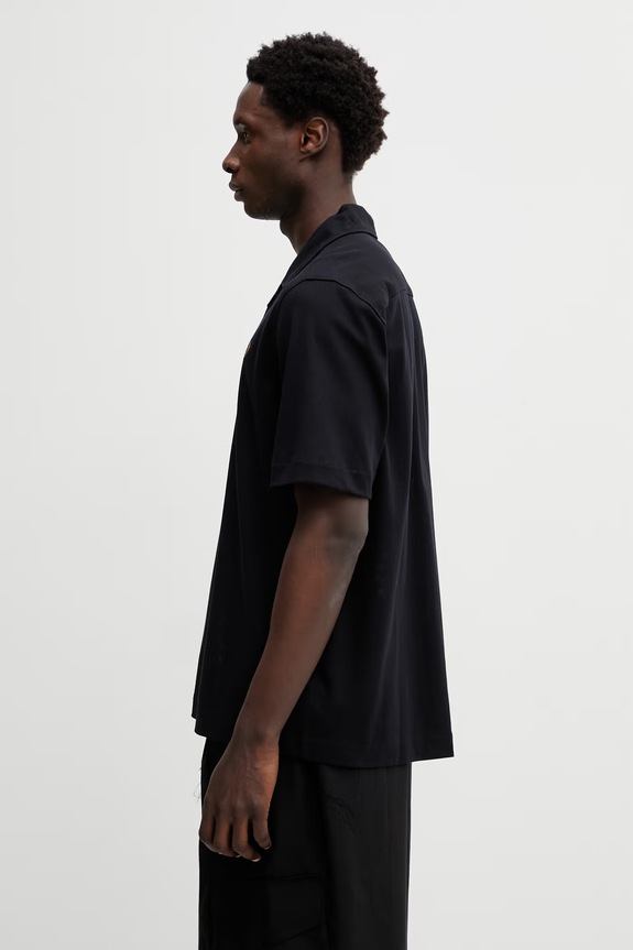 Fred Perry cotton shirt M1745 black SS26