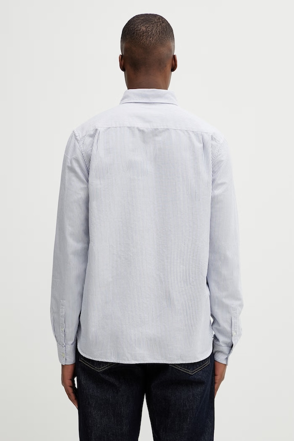 Odzież Fred Perry koszula bawełniana M1768 niebieski