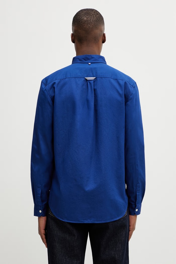 Îmbrăcăminte Fred Perry cămașă din bumbac M2431 albastru