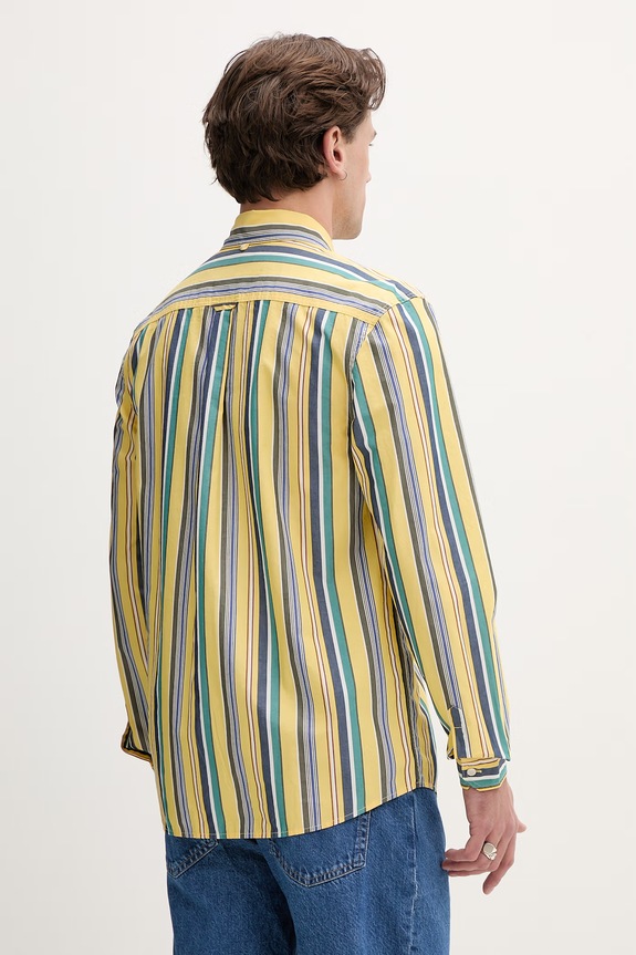 Îmbrăcăminte Fred Perry cămașă din bumbac M2432 galben