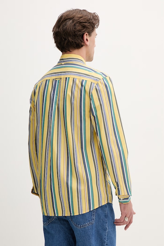 Îmbrăcăminte Fred Perry cămașă din bumbac M2432 galben