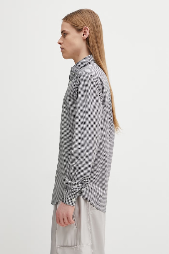 Fred Perry koszula bawełniana M2436 czarny SS26