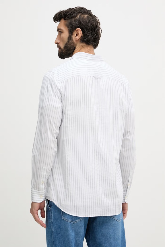 Odzież Guess koszula męska M6GH16.W1711 biały