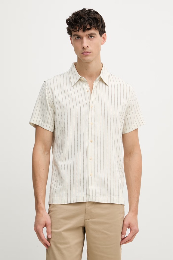 Guess koszula męska beżowy M6GH53.W1813