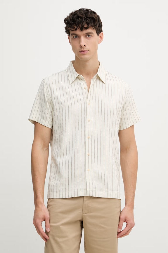 Guess koszula męska beżowy M6GH53.W1813