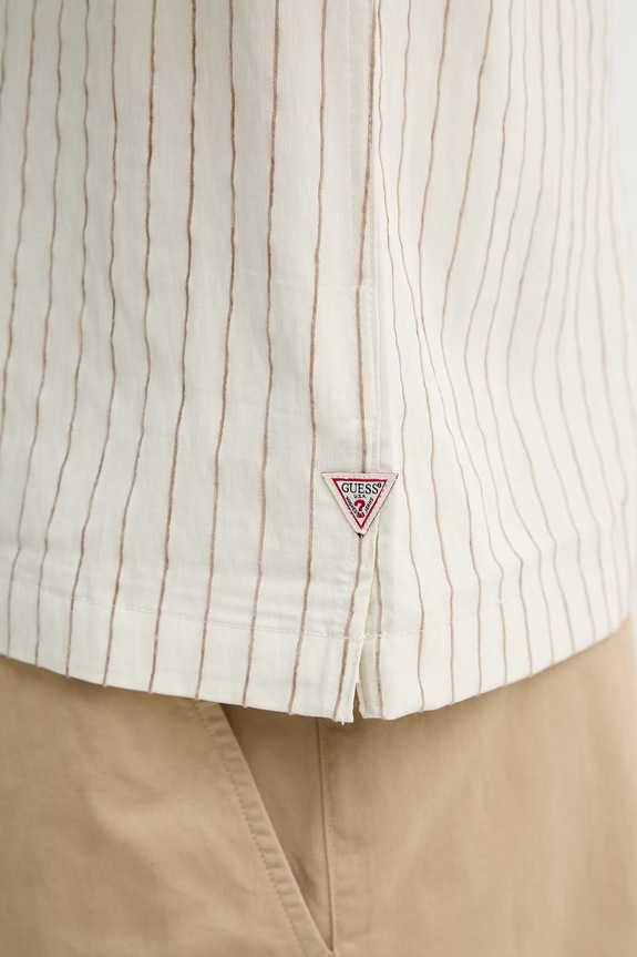 Guess koszula męska M6GH53.W1813 beżowy