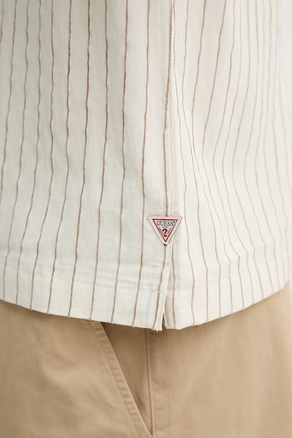 Guess koszula męska M6GH53.W1813 beżowy