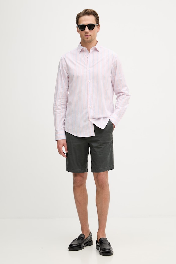 Gant cămașă pentru bărbați, din bumbac 3260070 roz SS26