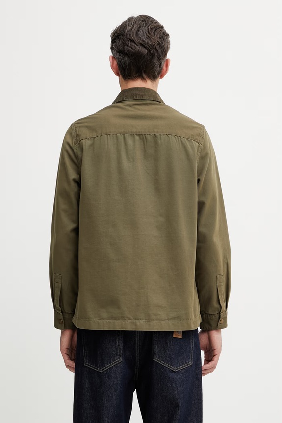 Одяг Barbour MOS0477GN61 сорочка бавовняна чоловіча MOS0477GN61 зелений