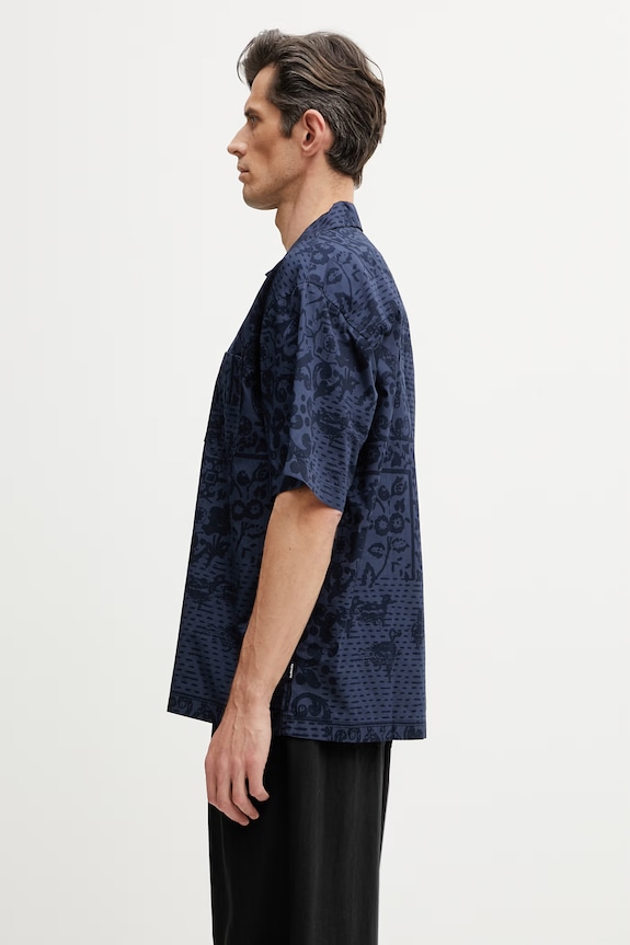Carhartt WIP S/S Vestige Shirt shirt cotton Men's I036213.3PVXX blue SS26