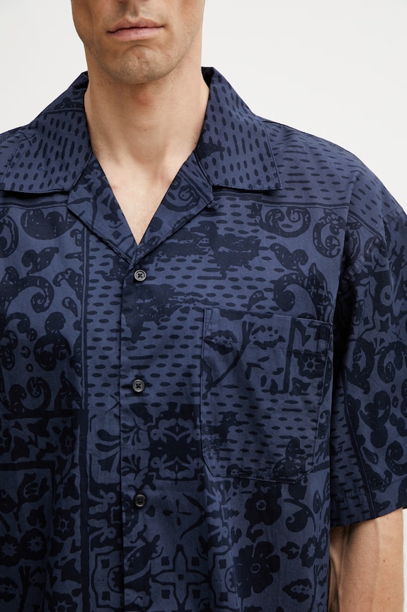 Carhartt WIP S/S Vestige Shirt shirt cotton Men's blue I036213.3PVXX