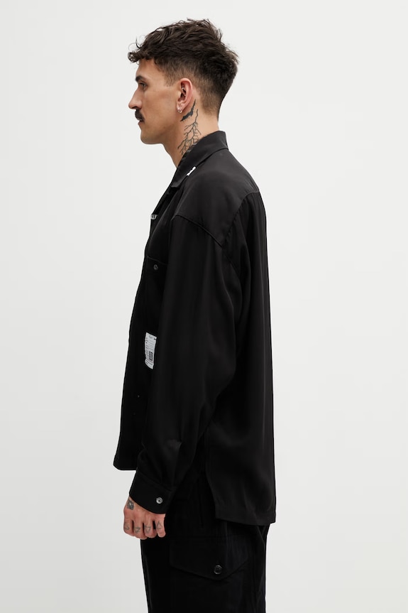 Maison MIHARA YASUHIRO сорочка чоловіча J16SH187 чорний SS26