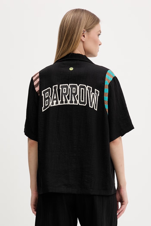 Barrow camicia nero S6BWUASI047