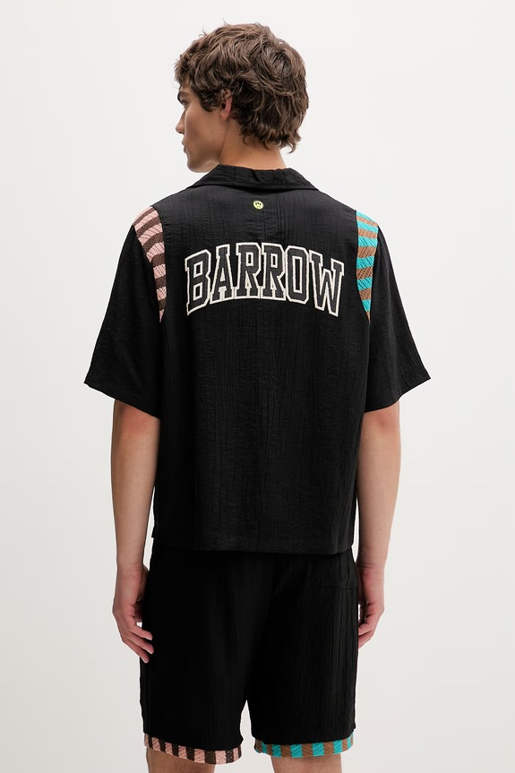 Barrow camicia S6BWUASI047 nero