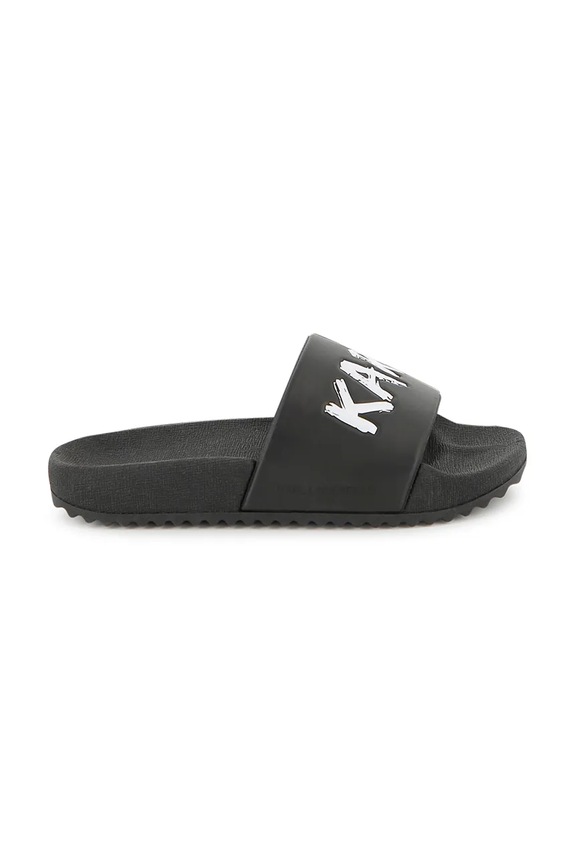 Dětské pantofle Karl Lagerfeld Z31178.27.35 černá SS26