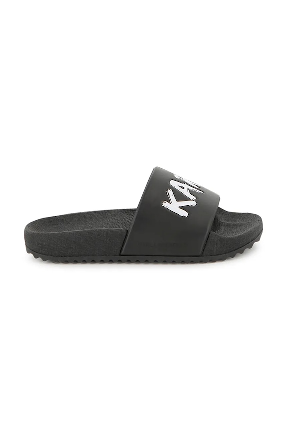 Dětské pantofle Karl Lagerfeld Z31178.27.35 černá SS26