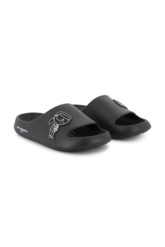 Dječje natikače Karl Lagerfeld crna Z31179.37.39