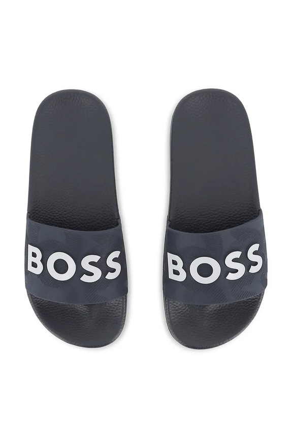 BOSS klapki dziecięce granatowy J52669.36.41