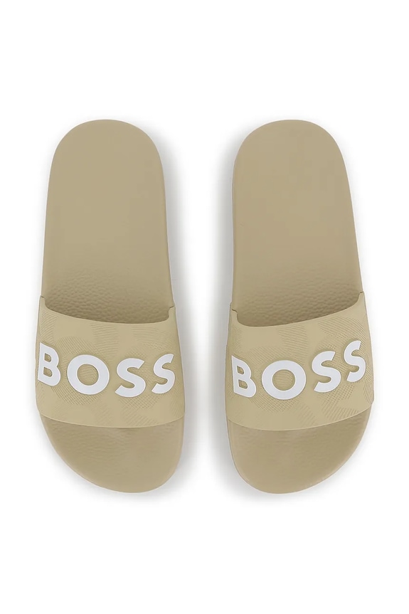 Детские шлепанцы BOSS бежевый J52799.27.35