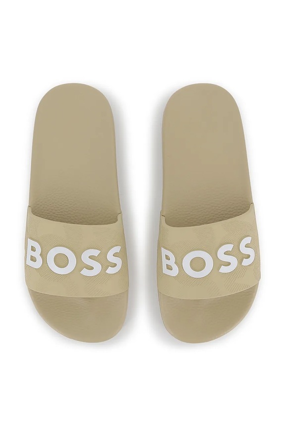 BOSS klapki dziecięce beżowy J52799.36.41