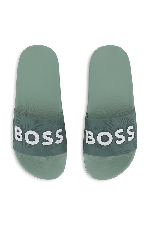 Otroški natikači BOSS zelena J52799.36.41