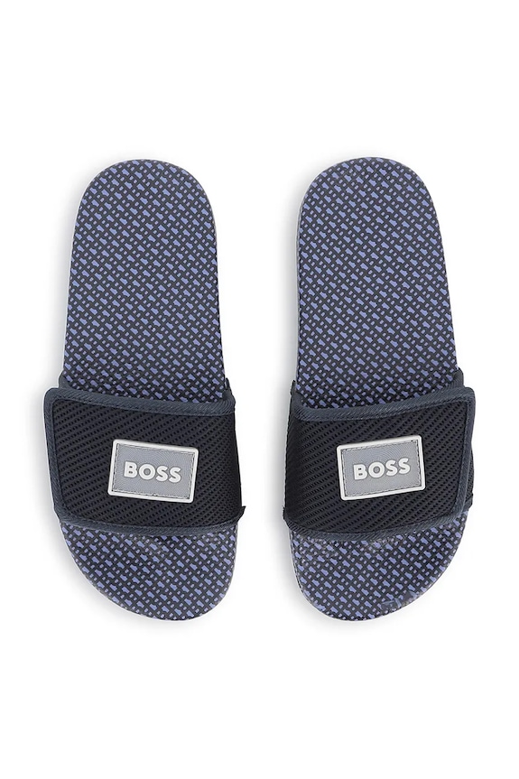 BOSS klapki dziecięce granatowy J52802.36.41