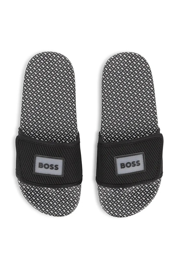 BOSS klapki dziecięce czarny J52802.36.41