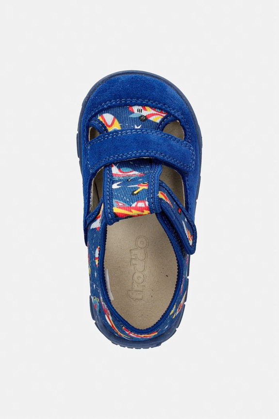 Froddo παιδικές παντόφλες CLASSIC SLIPPERS σκούρο μπλε G1700412.21.24.B