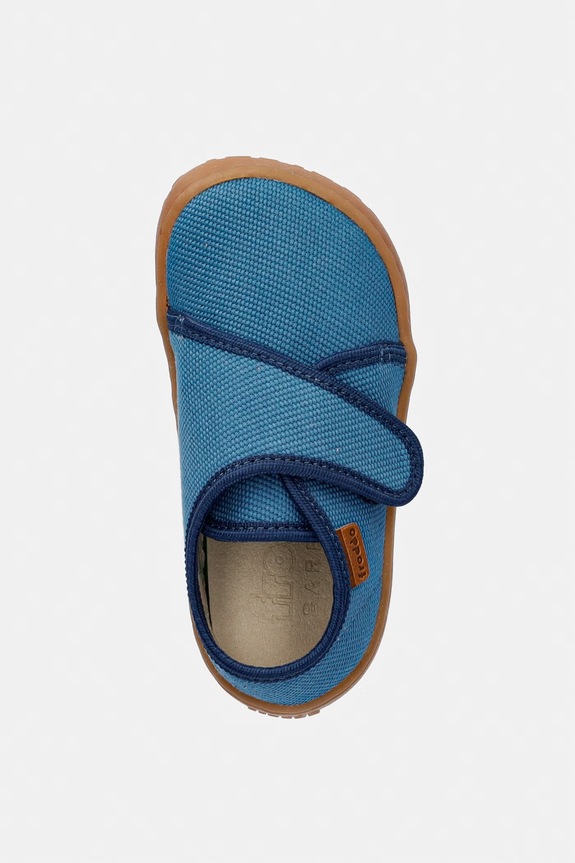 Detské papuče Froddo BAREFOOT SLIPPERS modrá G1700438.21.24