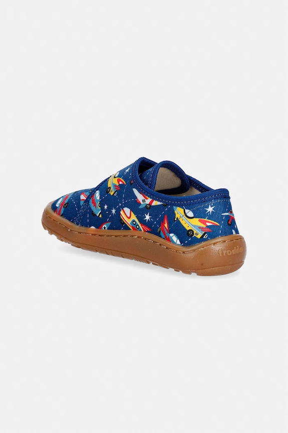 Chlapec Detské papuče Froddo BAREFOOT SLIPPERS G1700438.21.24 modrá