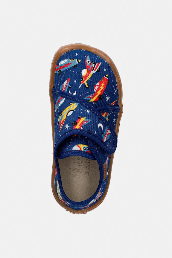 Detské papuče Froddo BAREFOOT SLIPPERS modrá G1700438.21.24