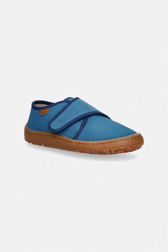 Detské papuče Froddo BAREFOOT SLIPPERS modrá G1700438.25.30