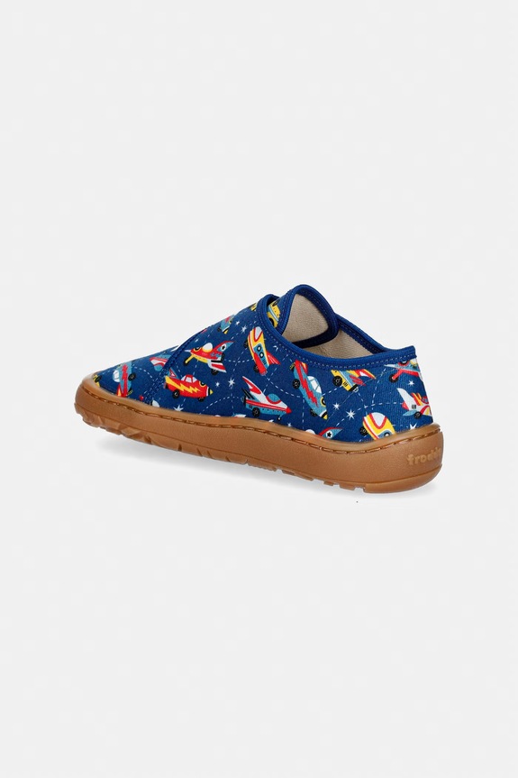 Băieți Froddo papuci copii BAREFOOT SLIPPERS G1700438.25.30 albastru