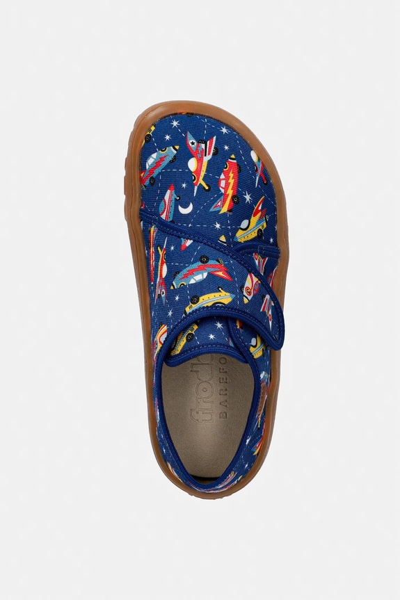 Froddo papuci copii BAREFOOT SLIPPERS albastru G1700438.25.30