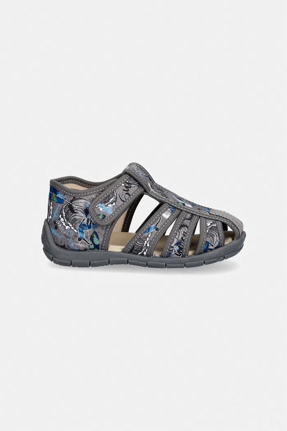 Detské papuče Froddo CLASSIC SLIPPERS G1700443.21.24 sivá SS26
