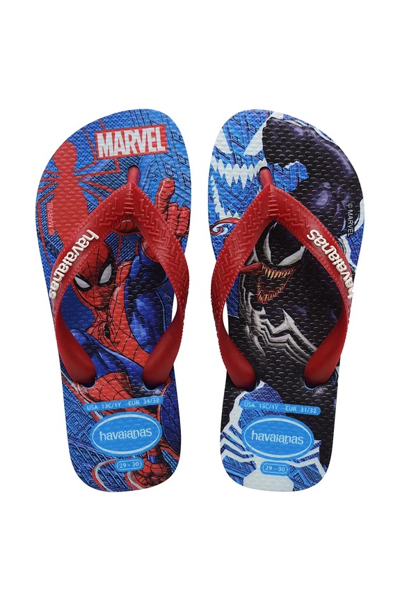 Havaianas klapki dziecięce KIDS TOP MARVEL II niebieski 4148300.PPY2