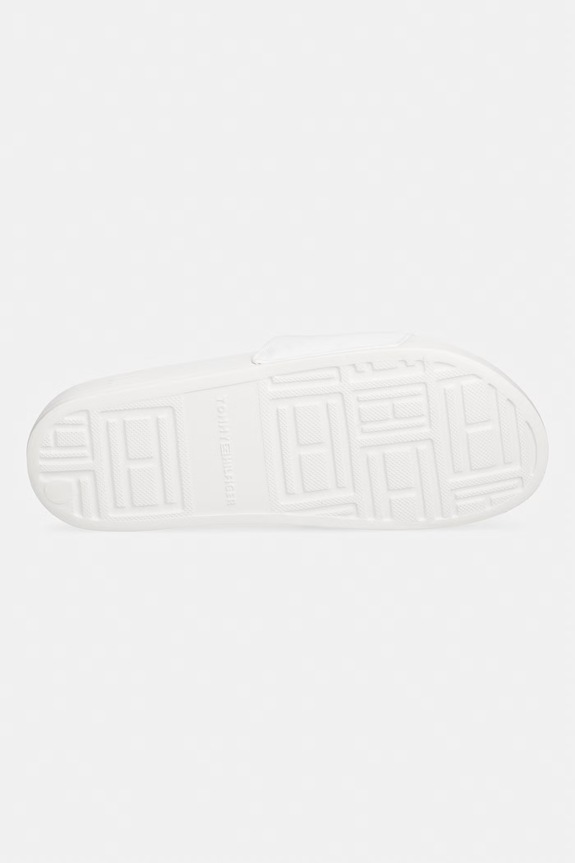 Tommy Hilfiger šľapky dámske TH SCRIPT POOL SLIDE FW0FW09286 biela