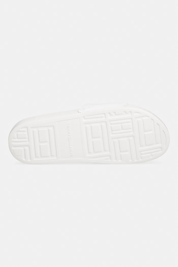 Tommy Hilfiger šľapky dámske TH SCRIPT POOL SLIDE FW0FW09286 biela