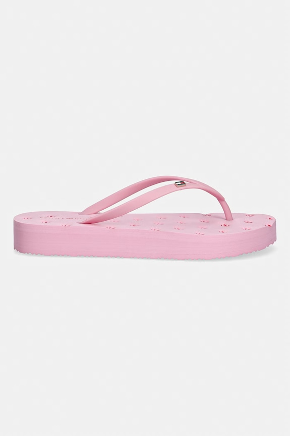 Tommy Hilfiger șlapi pentru femei TH CRITTER SANDAL FW0FW09199 roz SS26
