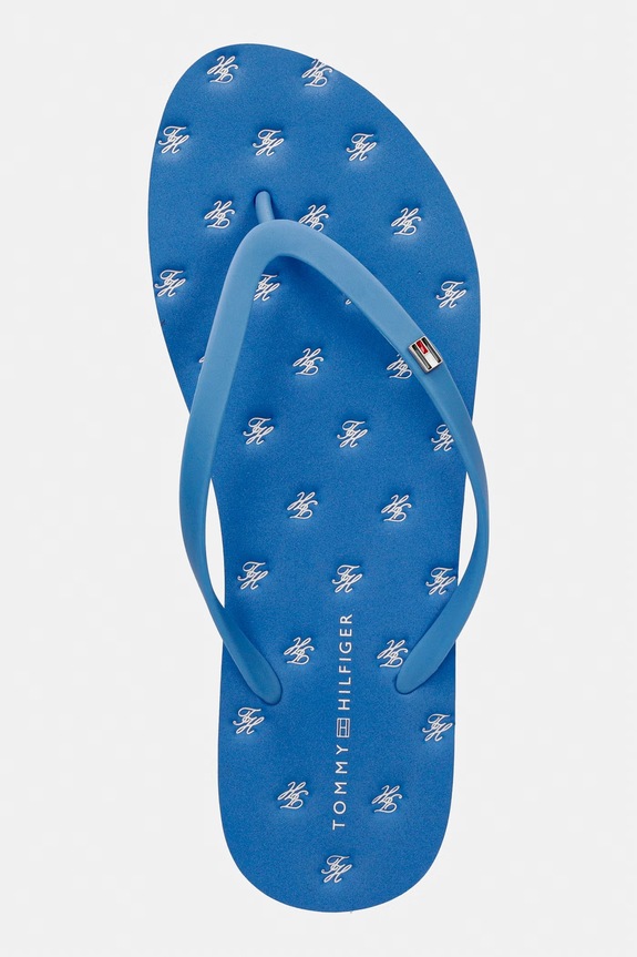 Tommy Hilfiger japonki damskie TH CRITTER SANDAL niebieski FW0FW09199