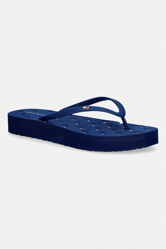 Tommy Hilfiger șlapi pentru femei TH CRITTER SANDAL bleumarin FW0FW09199