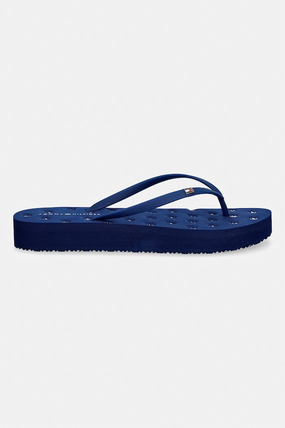 Tommy Hilfiger șlapi pentru femei TH CRITTER SANDAL FW0FW09199 bleumarin SS26