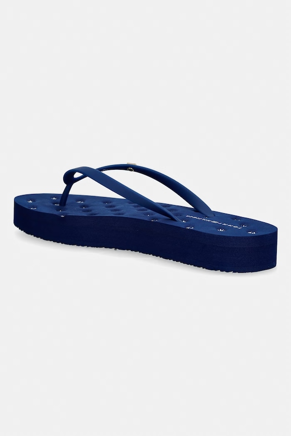 Încălțăminte Tommy Hilfiger șlapi pentru femei TH CRITTER SANDAL FW0FW09199 bleumarin