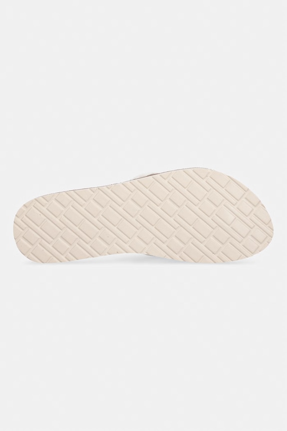 Tommy Hilfiger šľapky dámske TH LTR FOOTBED SUMMER SANDAL FW0FW09194 béžová
