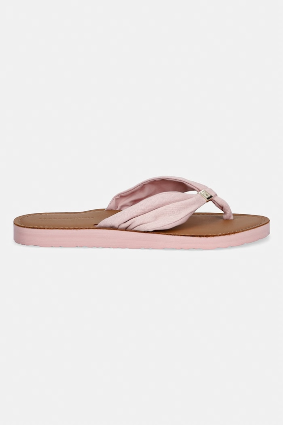 Tommy Hilfiger šľapky dámske TH LTR FOOTBED SUMMER SANDAL FW0FW09194 ružová SS26